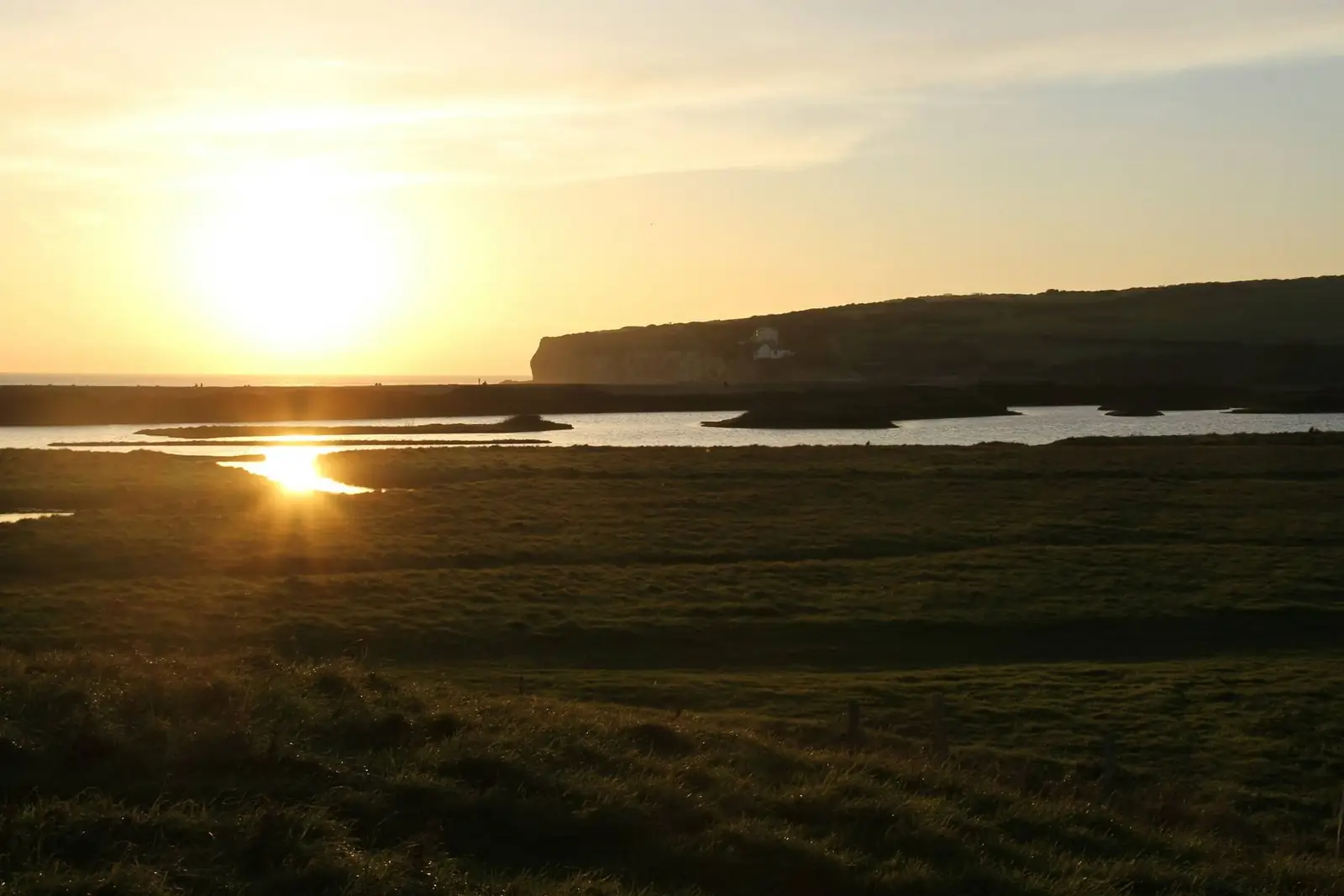 The estuary at dusk